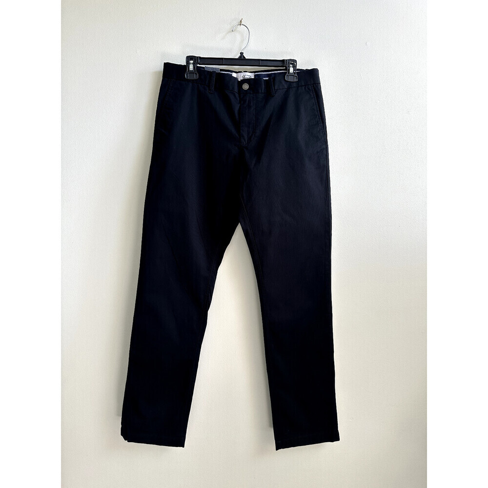 Original Penguin Men's P55 Stretch Bedford Slim Fit Chino Black Size 32